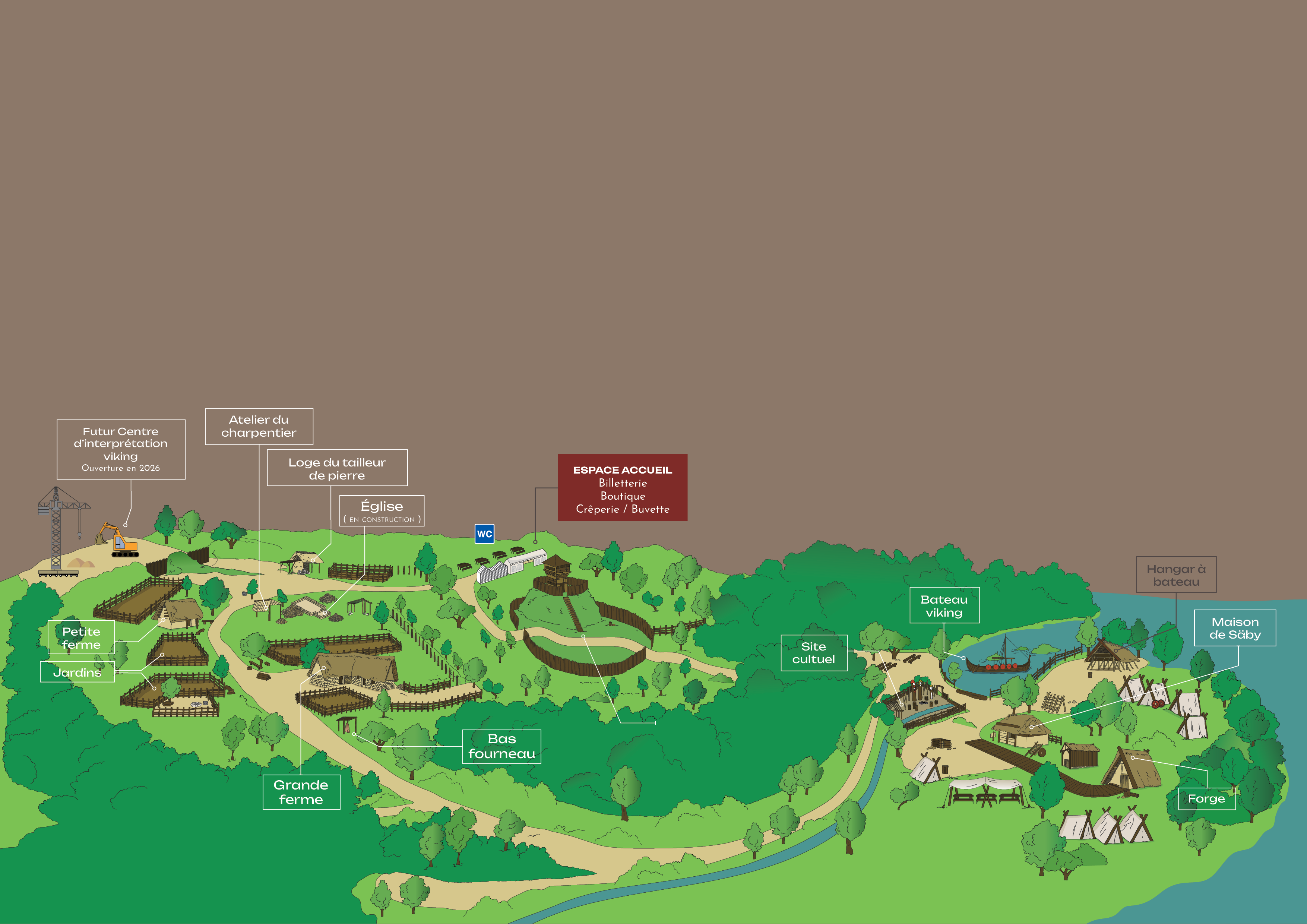 Plan intéractif d'Ornavik